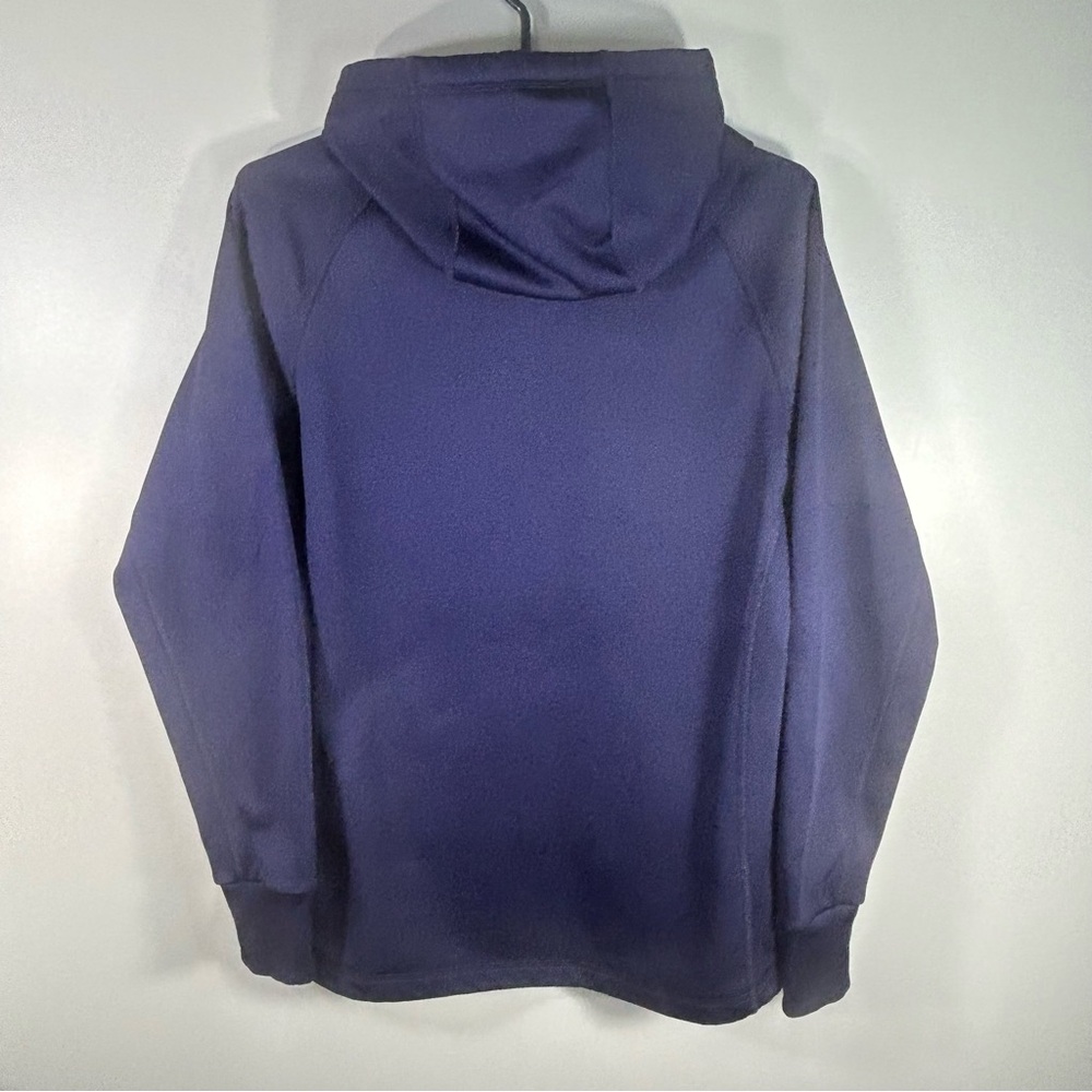 Nike Therma Fit Livestrong Sweater Hoodie Sweatshirt Navy Blue; Women’s Sz Small - Picture 12 of 16